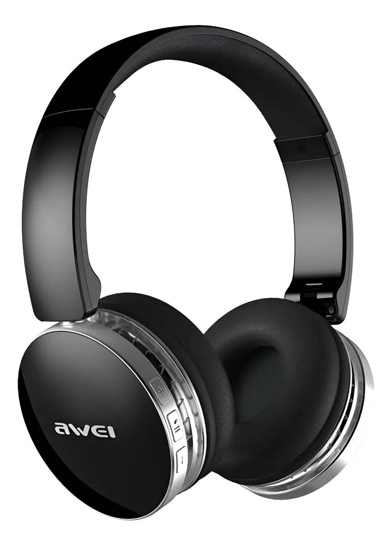 AUDIFONOS BLUETOOTH MANOS LIBRES HI-FI A500BL NEGRO - 1