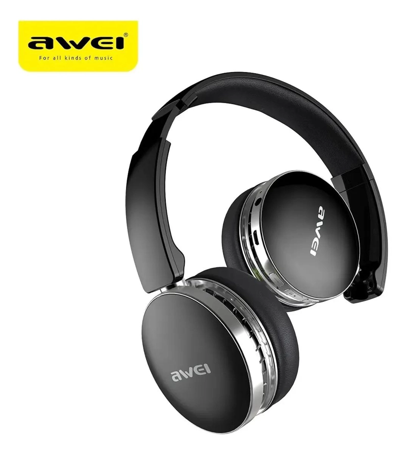 AUDIFONOS BLUETOOTH MANOS LIBRES HI-FI A500BL NEGRO - 2