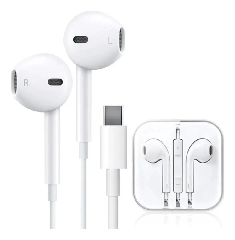AUDIFONOS TIPO C COMPATIBLES CON SAMSUNG XIAOMI MOTOROLA - 4