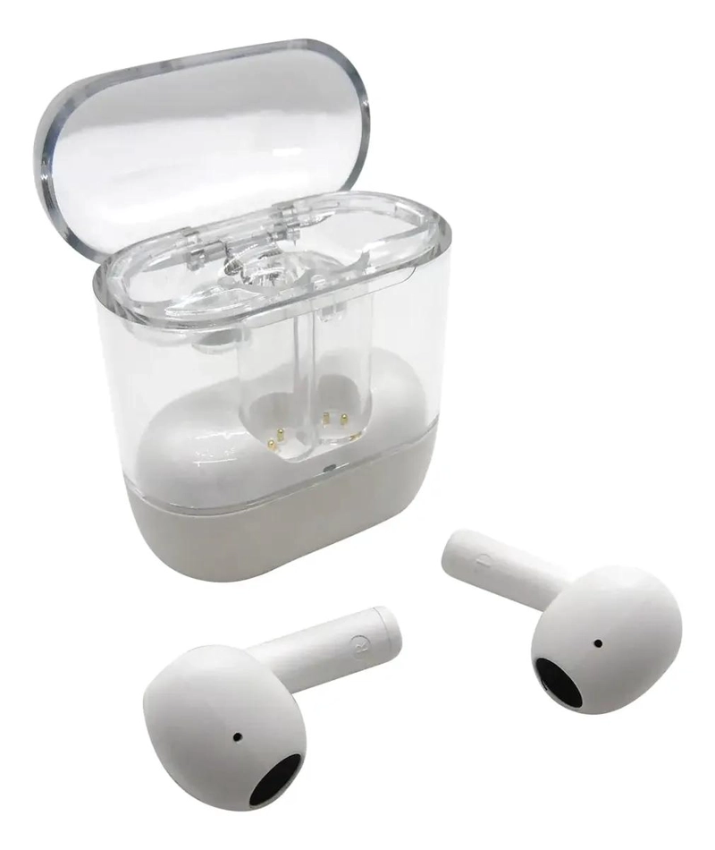 AUDIFONOS INALAMBRICOS BLUETOOTH COLOR BLANCO - 3