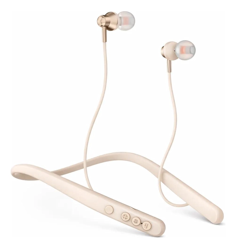 AUDIFONOS DEPORTIVOS IN EAR CON BANDA DE CUELLO DE SILIC - 1