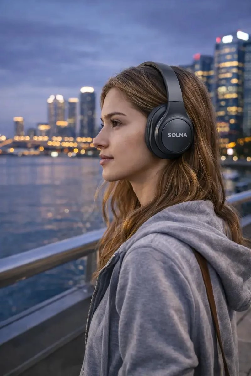 AUDIFONOS BLUETOOTH INALAMBRICOS CON SONIDO HI FI ENVOLVENTE - 3