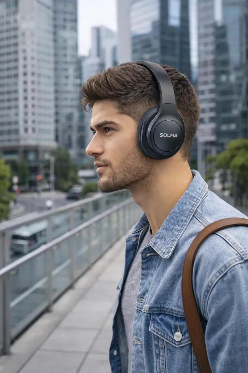 AUDIFONOS BLUETOOTH INALAMBRICOS CON SONIDO HI FI ENVOLVENTE - 4