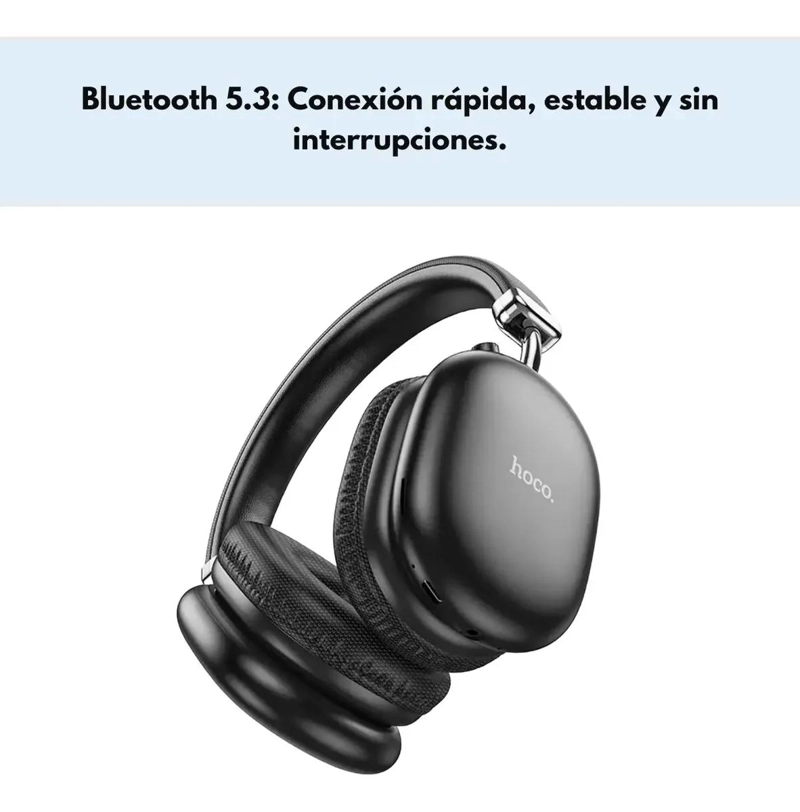 AUDIFONOS BLUETOOTH INALAMBRICOS POTENTES W35 MAX JOY - 4