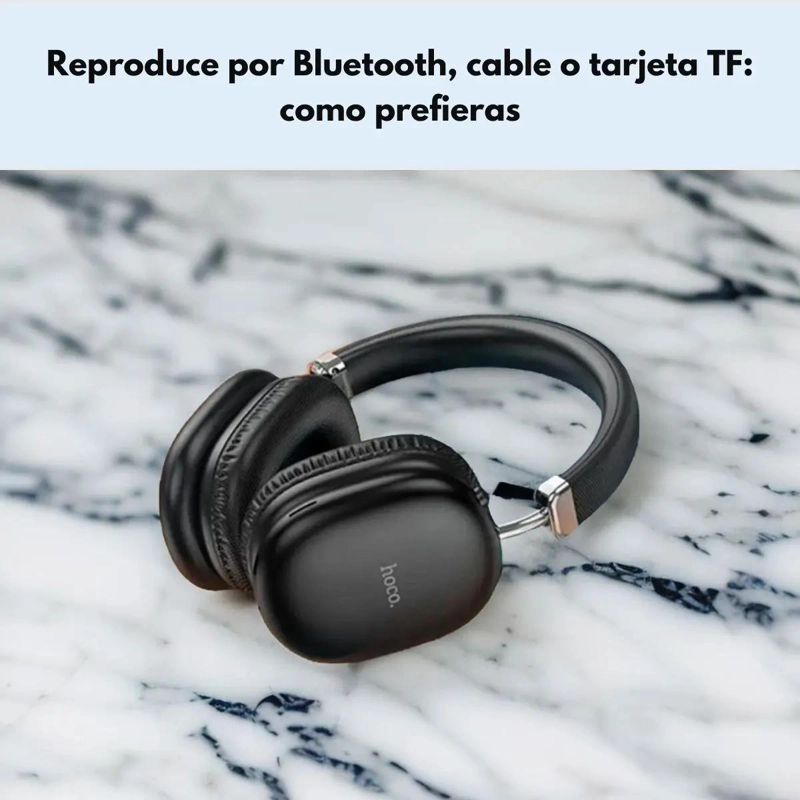 AUDIFONOS BLUETOOTH INALAMBRICOS POTENTES W35 MAX JOY - 5