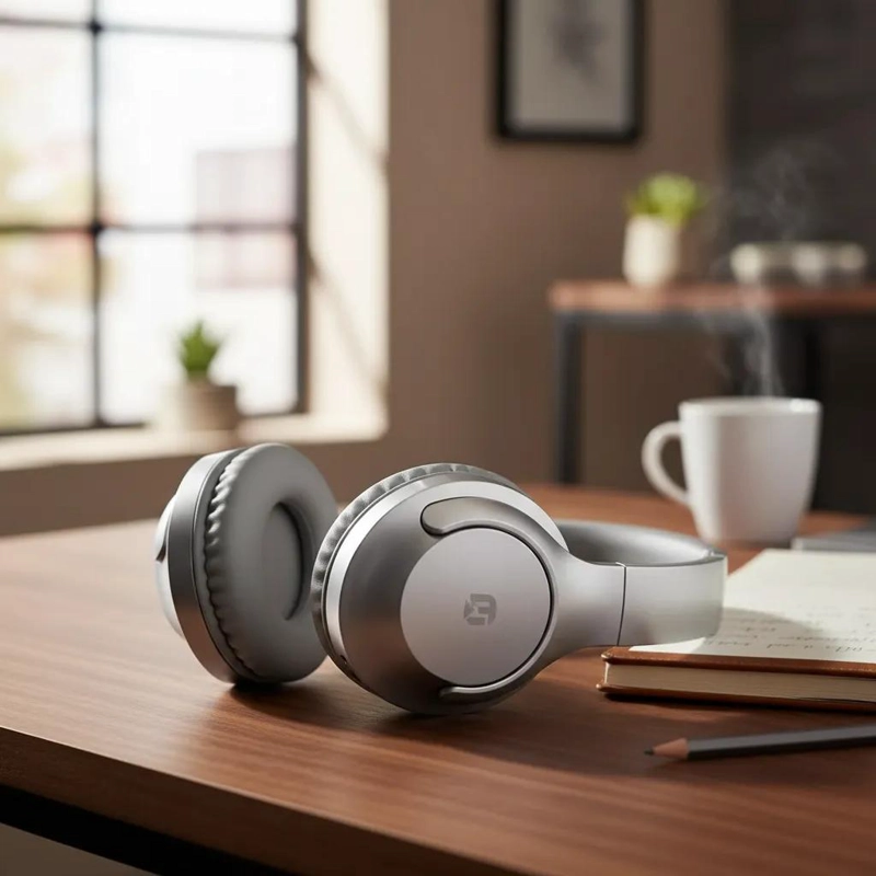 AUDIFONOS INALAMBRICOS DIADEMA J232 GRIS - 1