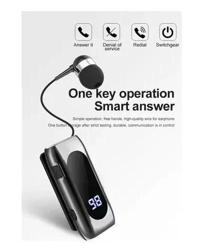 AUDIFONO IN-EAR BLUETOOTH 5.2 RETRACTIL - 4