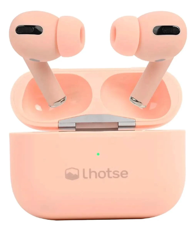 AUDIFONOS INALAMBRICOS RM7 PRO COLOR ROSADO - 1