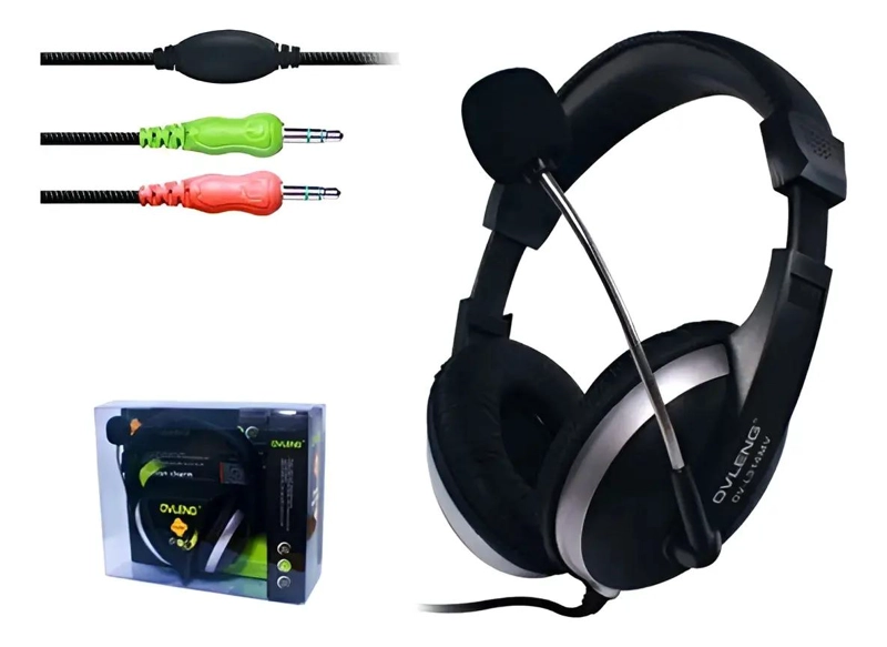 AUDIFONOS CON MICROFONO PARA PC OVLENG OV-L314MV - 2