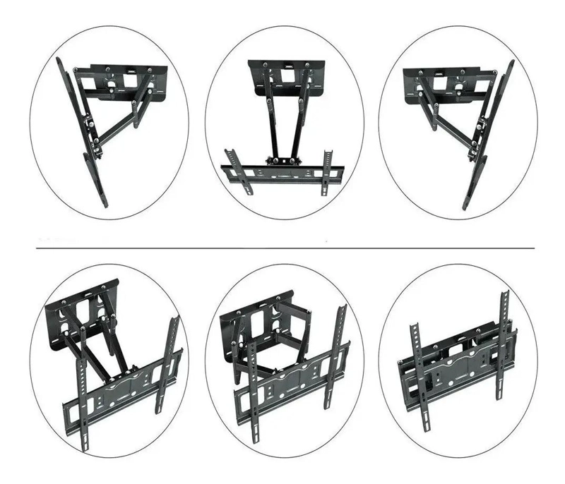 SOPORTE DOBLE BRAZO PARA TV DE 30 A 65 PULGADAS - 3