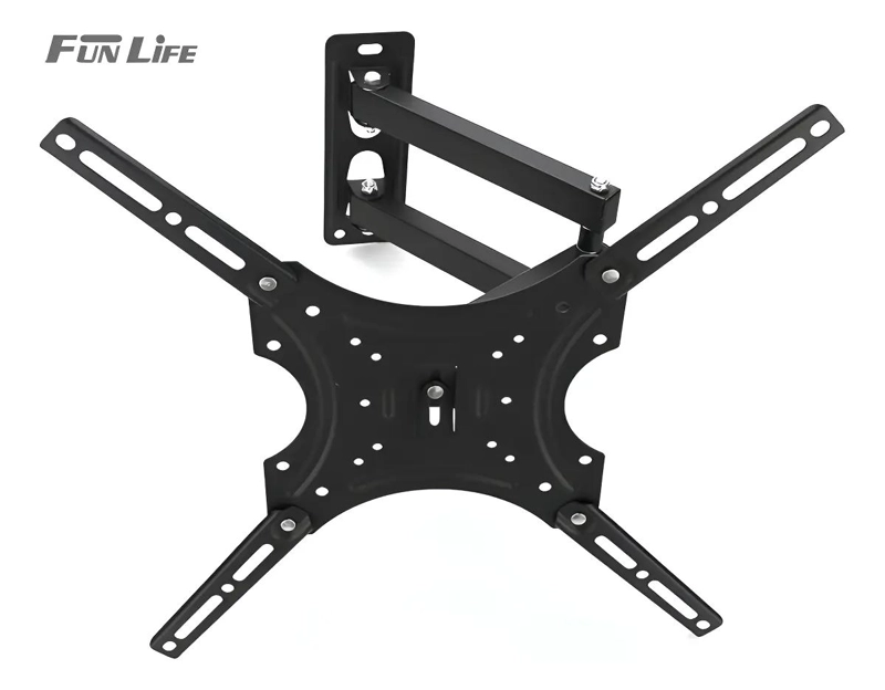SOPORTE DE PARED PARA TV 14-55' EXTENSIBLE 120° - 1