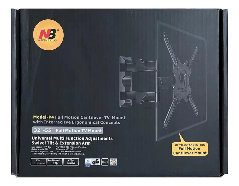 SOPORTE PARA MONITOR AJUSTABLE NEGRO - 5