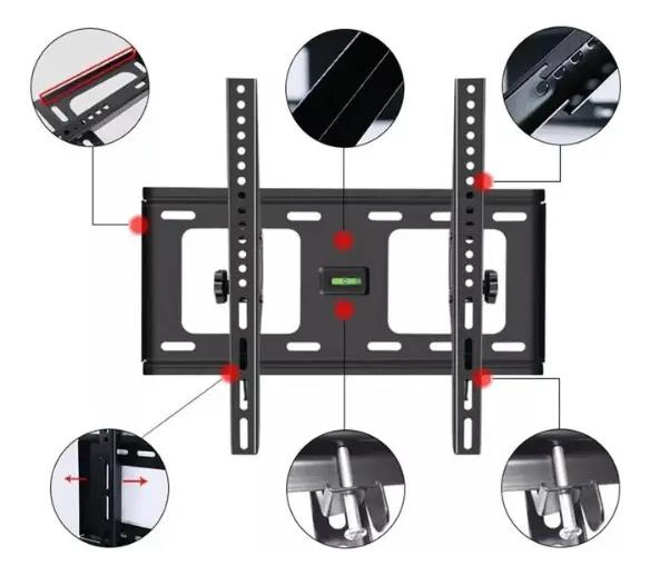 SOPORTE PARA TV O MONITOR GAMER INCLINABLE 15-42' - 2