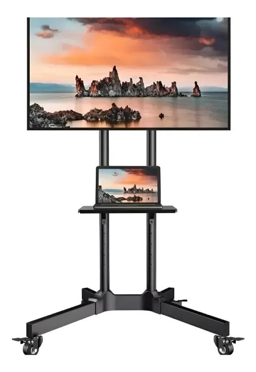 SOPORTE MOVIL PARA TV DE 32 A 70 PULGADAS CON RUEDAS - 1