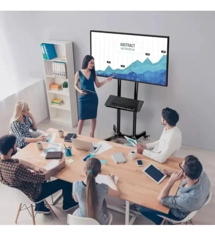 SOPORTE MOVIL PARA TV DE 32 A 70 PULGADAS CON RUEDAS - 4