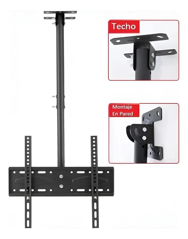 SOPORTE AJUSTABLE PARA TV 26 A 60 PULGADAS INSTALACION TE - 1