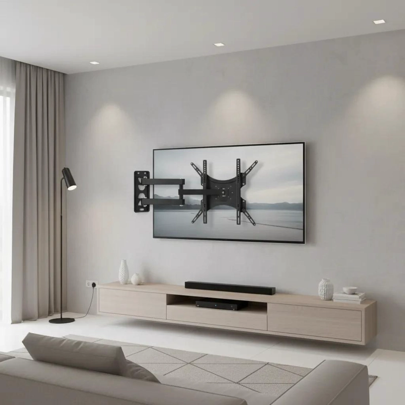 SOPORTE PARED PLEGABLE PARA TV 14 A 55 PULGADAS - 1