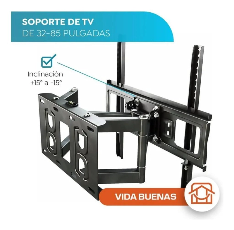 SOPORTE DE TV DOBLE BRAZO PARA PANTALLAS 32-85' - 2