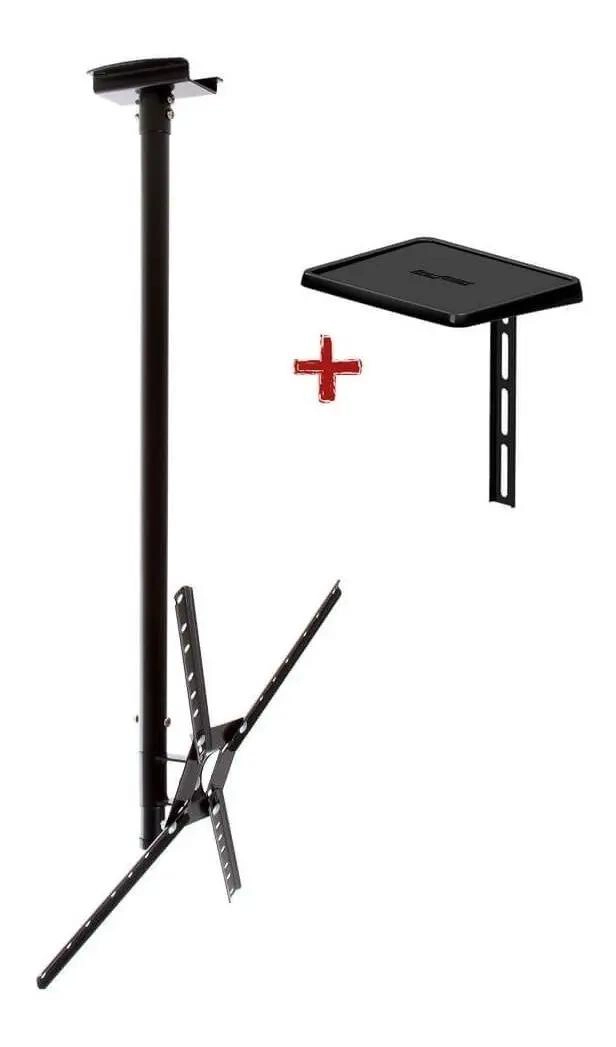 SOPORTE DE TECHO PARA TV DE 10 A 55 PULGADAS NEGRO - 2
