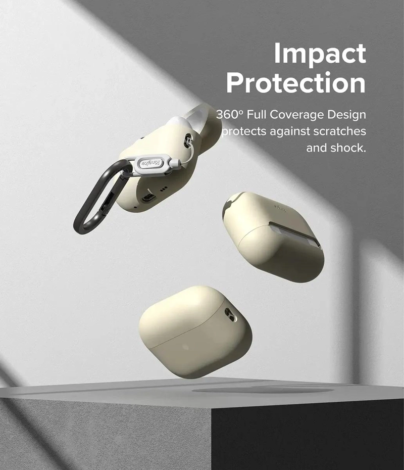 FUNDA SILICONA PROTECTORA PARA AIRPODS PRO 2 GEN - 2
