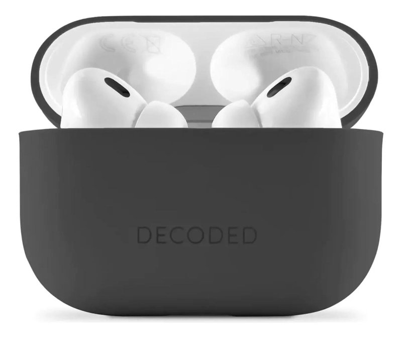 FUNDA DE SILICONA NEGRA PARA AIRPODS PRO 1ª Y 2ª GEN - 1