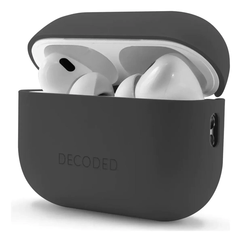 FUNDA DE SILICONA NEGRA PARA AIRPODS PRO 1ª Y 2ª GEN - 2