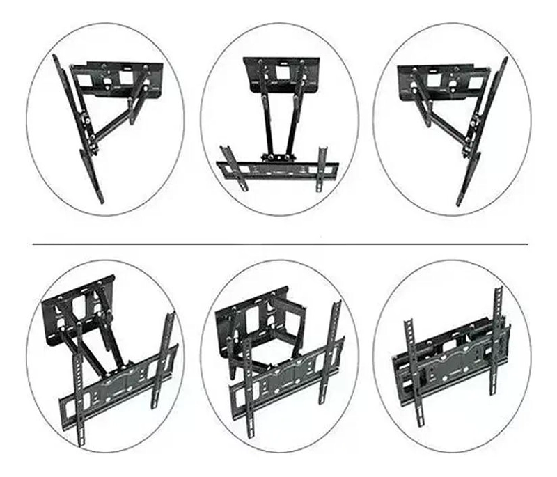 SOPORTE DE DOBLE BRAZO PARA TV 32-70 PULGADAS - 4