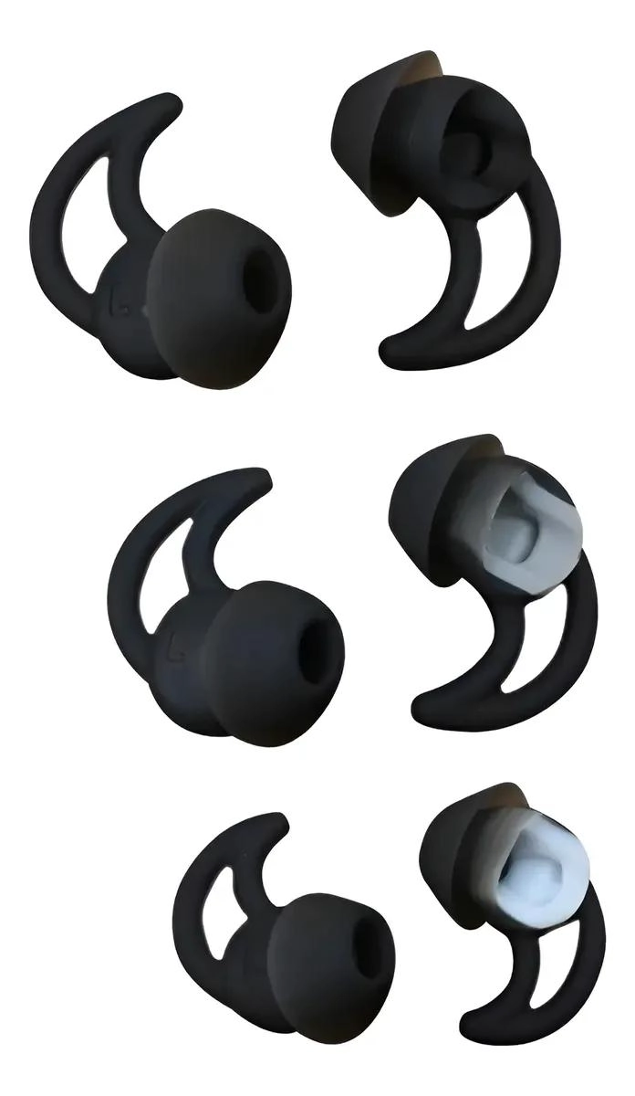 GENÉRICO SET DE 3 SILICONAS PARA AUDIFONOS SOUNDSPORT QC20 QC30