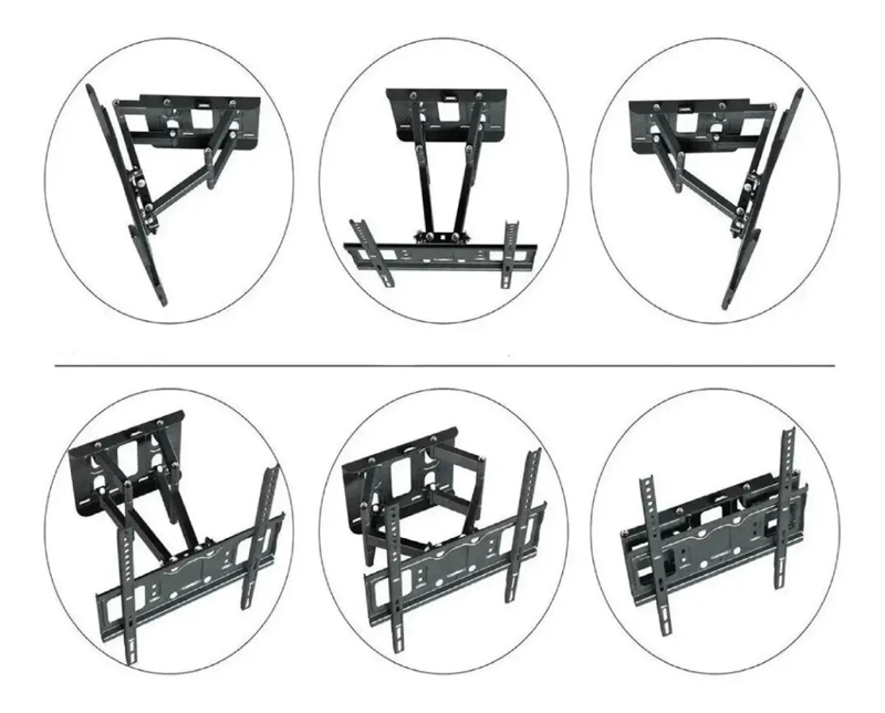 SOPORTE DE PARED PARA TV AJUSTABLE 26-55 PULGADAS - 2