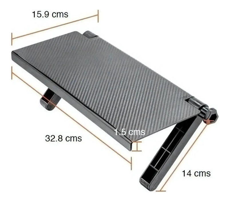 REPISA ESTANTE AJUSTABLE Y PLEGABLE PARA PANTALLA TV - 5