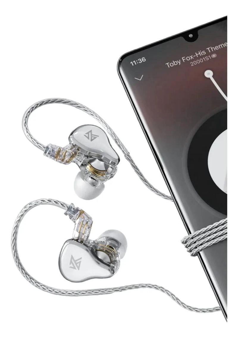 AUDIFONO KZ ZAS CON SONIDO DE ALTA FIDELIDAD - 5