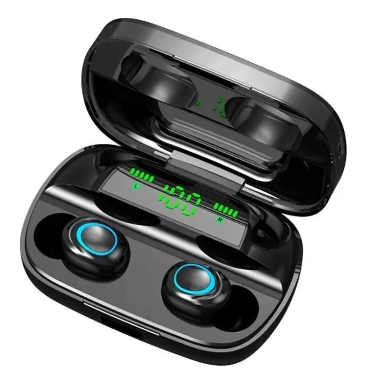 AUDIFONOS BLUETOOTH TWS S11 CON ESTUCHE DE CARGA 2200 MAH - 1