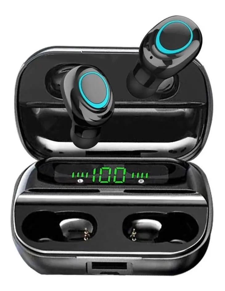AUDIFONOS BLUETOOTH TWS S11 CON ESTUCHE DE CARGA 2200 MAH - 2