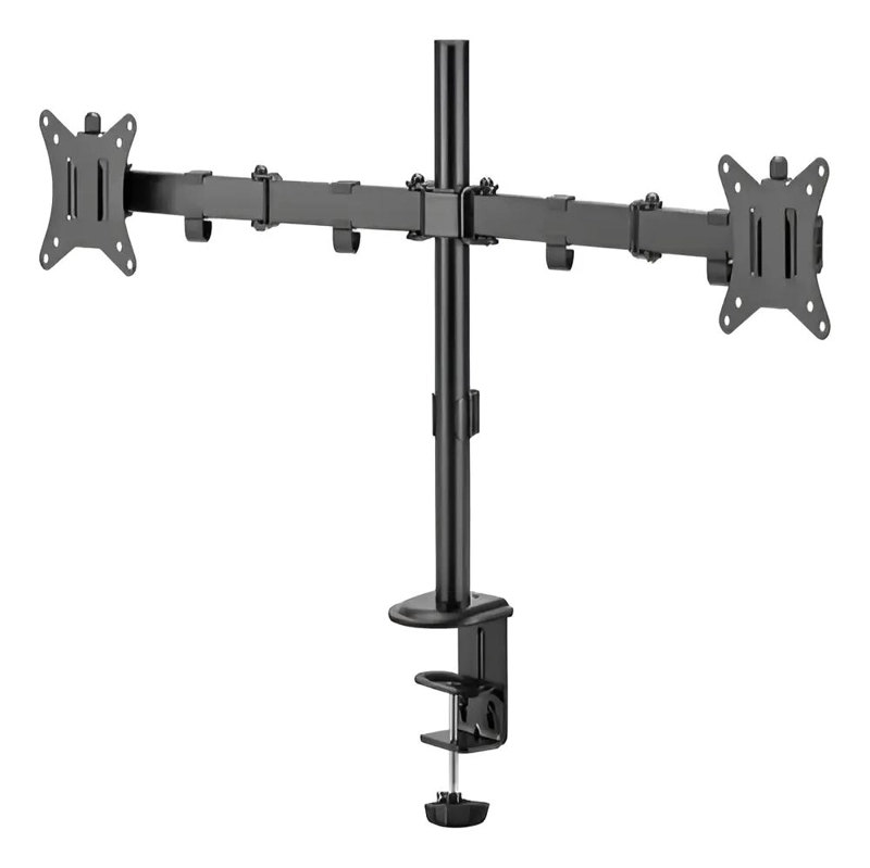SOPORTE ARTICULADO DE ACERO PARA DOS MONITORES 17-32' - 1