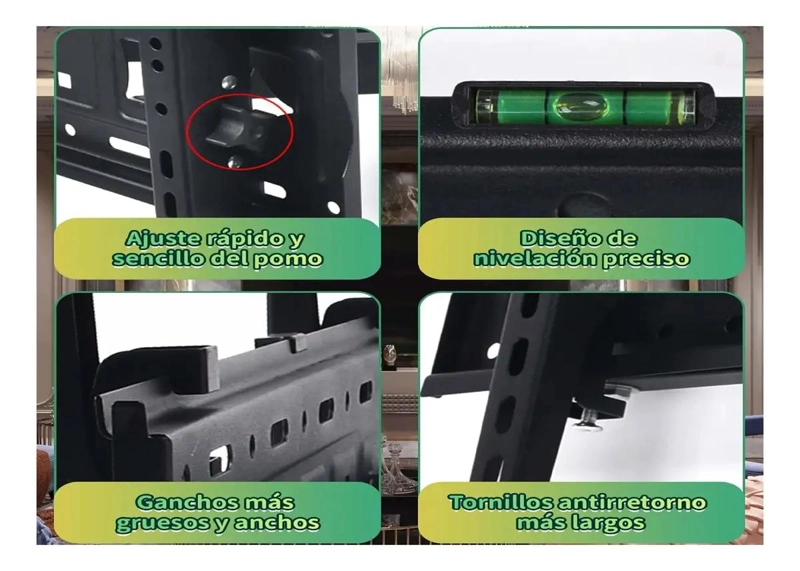 SOPORTE DE PARED PARA TV 26 A 65 PULGADAS - 3
