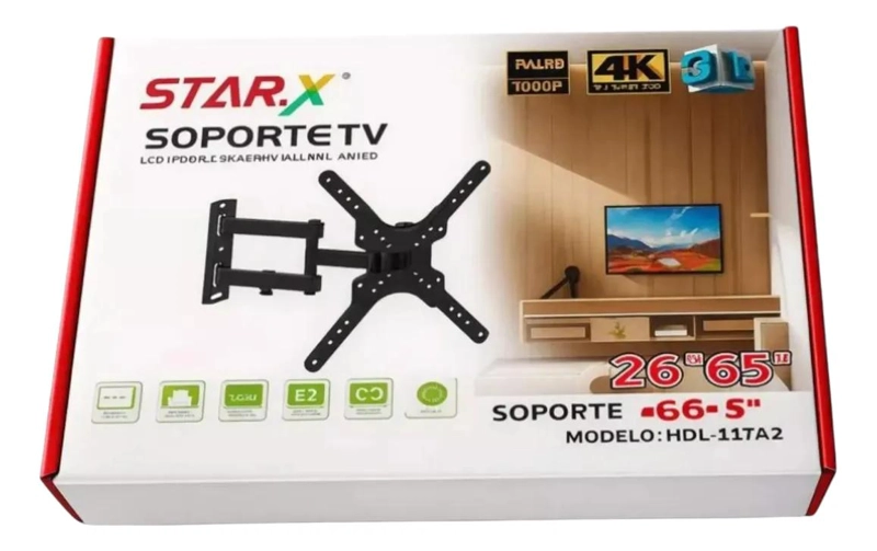 SOPORTE DE TV CON BRAZO GIRATORIO 26-65 PULGADAS HASTA 25 - 5