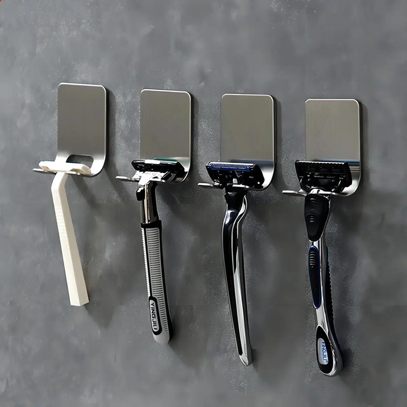 PACK 2 SOPORTES DE PARED MULTIFUNCION ACERO INOXIDABLE - 2