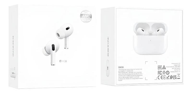 AUDIFONOS INALAMBRICOS BLUETOOTH COLOR BLANCO - 1