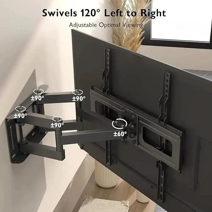SOPORTE PARA TV LED LCD DE 32 A 70 PULGADAS COLOR NEGRO - 4