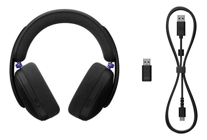 DIADEMA GAMER INALAMBRICA LIGHTSPEED NEGRA - 2