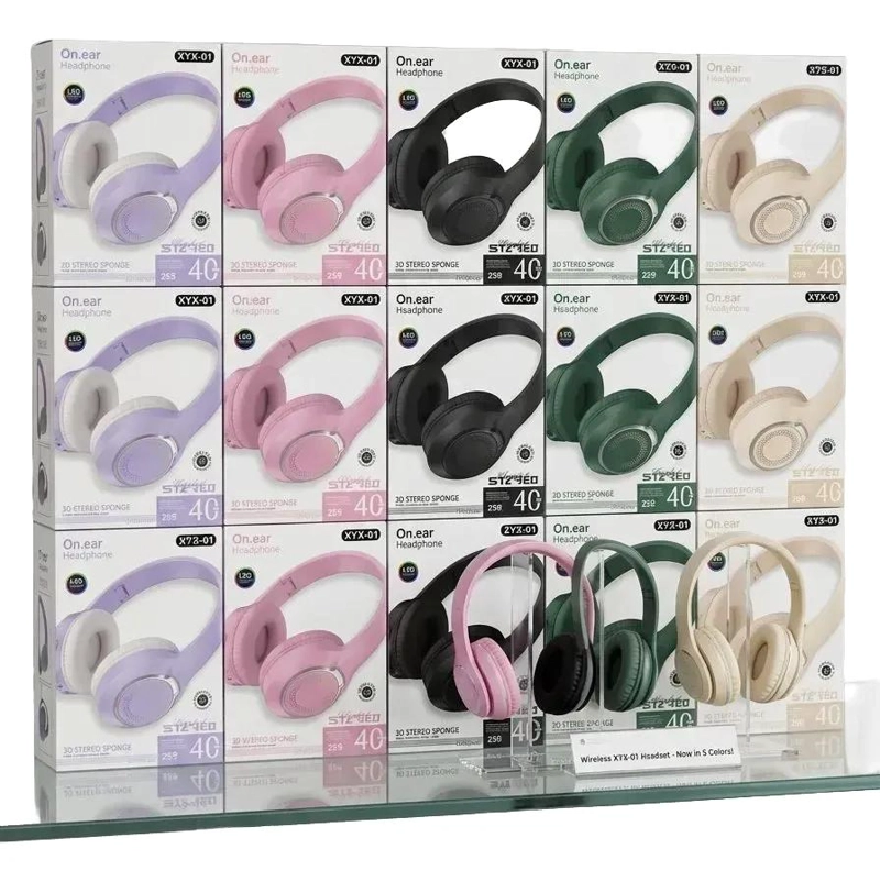 AUDIFONOS INALAMBRICOS BLUETOOTH DIADEMA PLEGABLES - 1