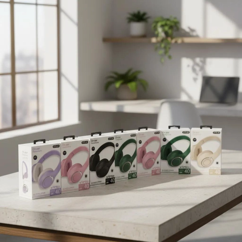 AUDIFONOS INALAMBRICOS BLUETOOTH DIADEMA PLEGABLES - 2