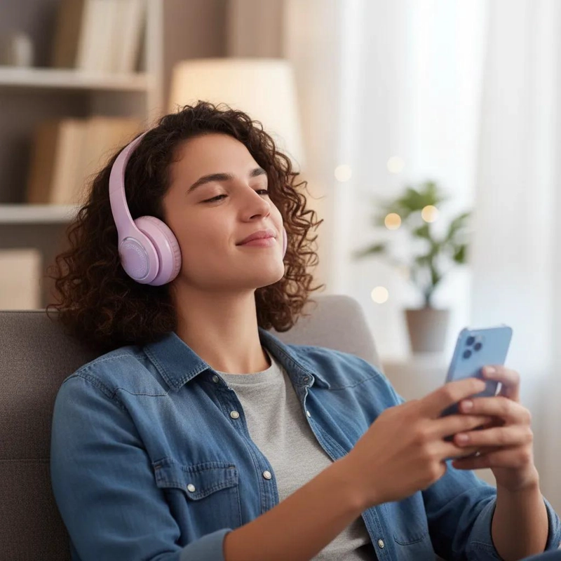 AUDIFONOS INALAMBRICOS BLUETOOTH DIADEMA PLEGABLES - 3