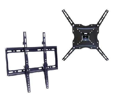 KIT SOPORTES TV FIJO 26-65 Y ARTICULADO 26-55 - 1