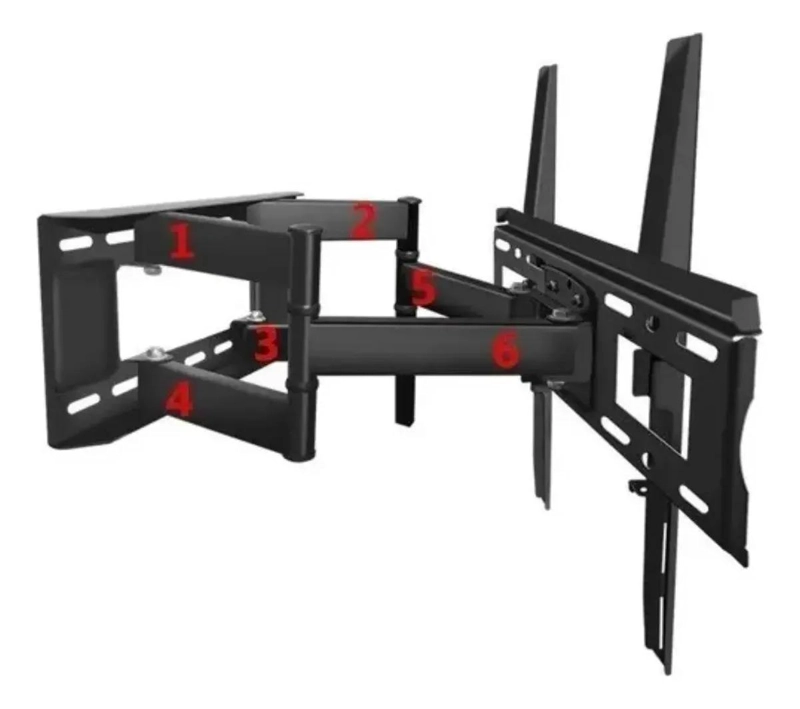 SOPORTE TV MOVIL DOBLE BRAZO PARA PANTALLAS 32'' A 70'' - 3