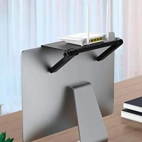 PACK 2 SOPORTES PLEGABLES PARA TV CON REPISA - 3