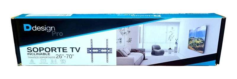 SOPORTE TV INCLINABLE PARA PANTALLAS 26-70 PULGADAS - 1
