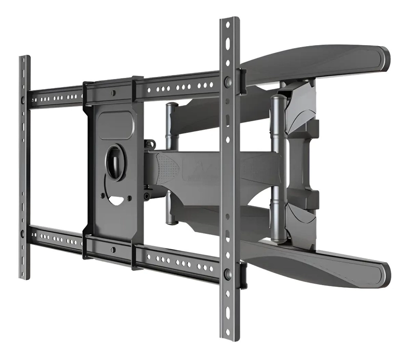 SOPORTE DE PARED PARA MONITOR NEGRO AJUSTABLE - 1
