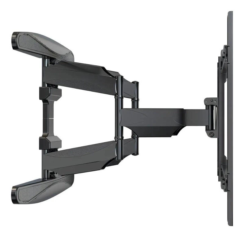 SOPORTE DE PARED PARA MONITOR NEGRO AJUSTABLE - 2