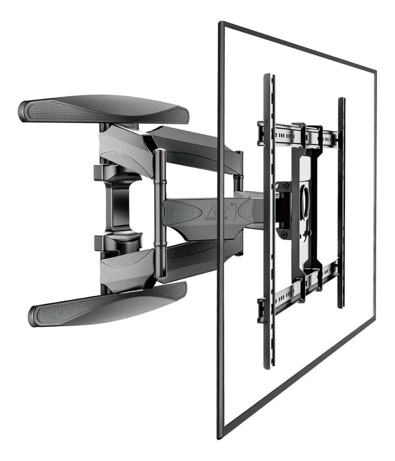 SOPORTE DE PARED PARA MONITOR NEGRO AJUSTABLE - 3